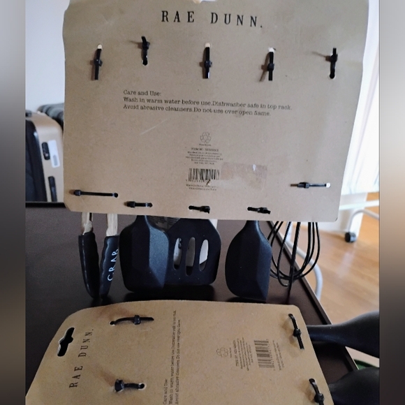 Rae Dunn Black Silicone, Kitchen Utensils - Picture 2 of 2